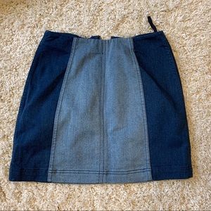 Free People Modern Femme Denim Mini